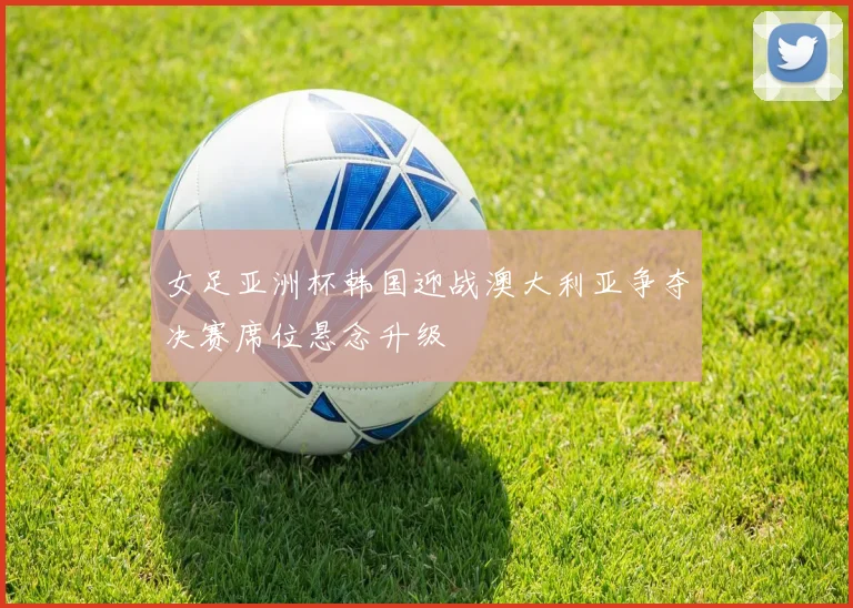 女足亚洲杯韩国迎战澳大利亚争夺决赛席位悬念升级